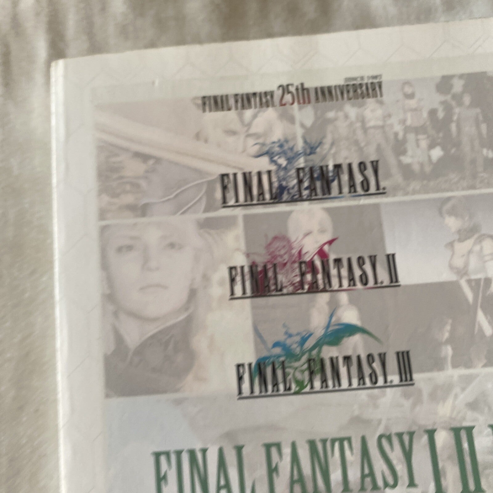 Final Fantasy Omnibus Memory of Heroes Takashi Umemura 25th Anniversary I-III