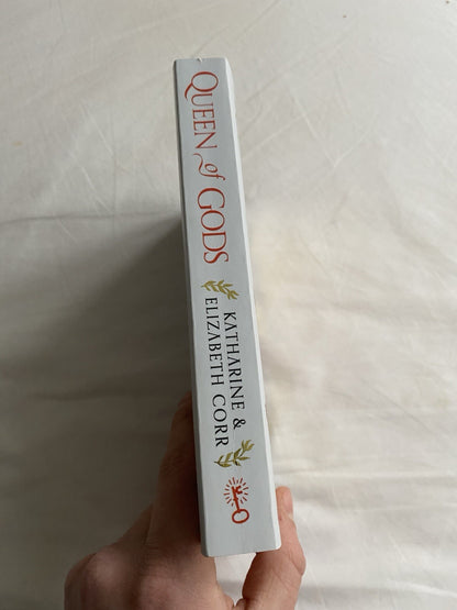Queen of Gods by Katharine & Elizabeth Corr SIGNED UK Paperback 1st Edition