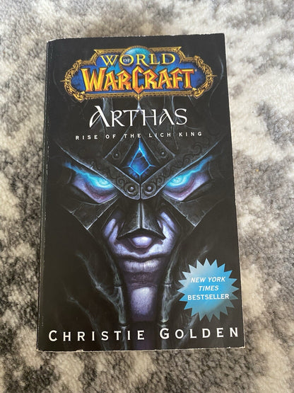 World of Warcraft: Arthas: Rise of the Lich King Christie Golden Mass Paperback