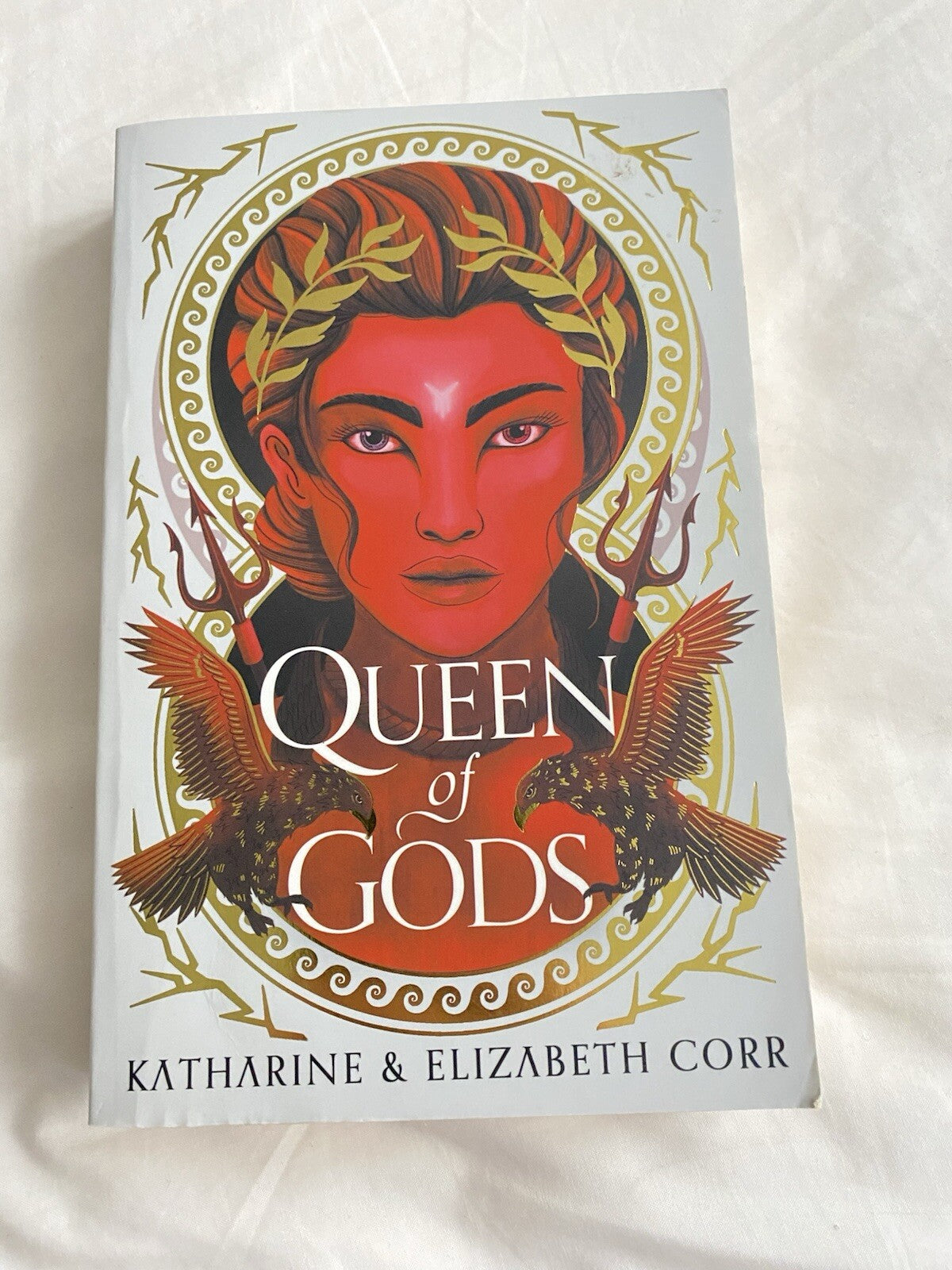 Queen of Gods by Katharine & Elizabeth Corr SIGNED UK Paperback 1st Edition
