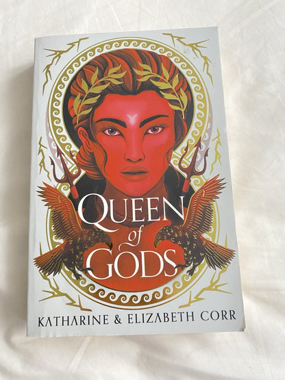 Queen of Gods by Katharine & Elizabeth Corr SIGNED UK Paperback 1st Edition
