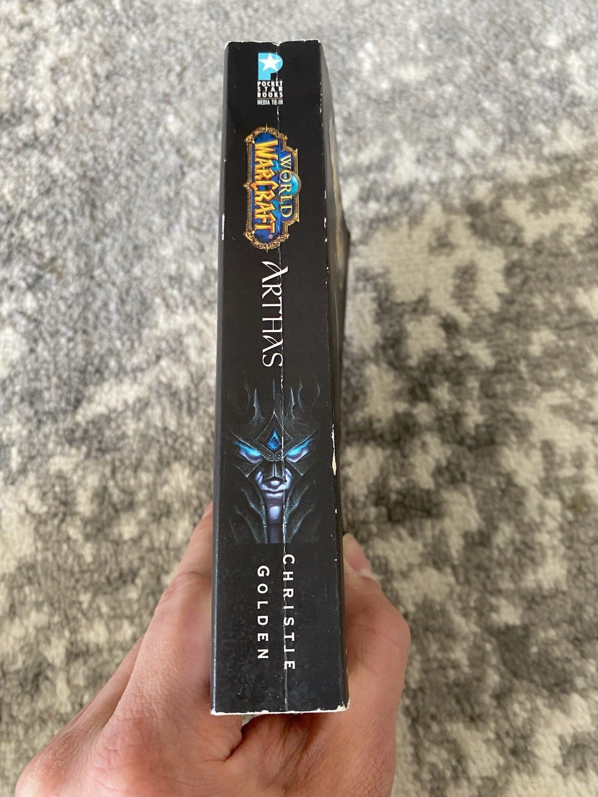 World of Warcraft: Arthas: Rise of the Lich Kin by Christie Golden Paperback