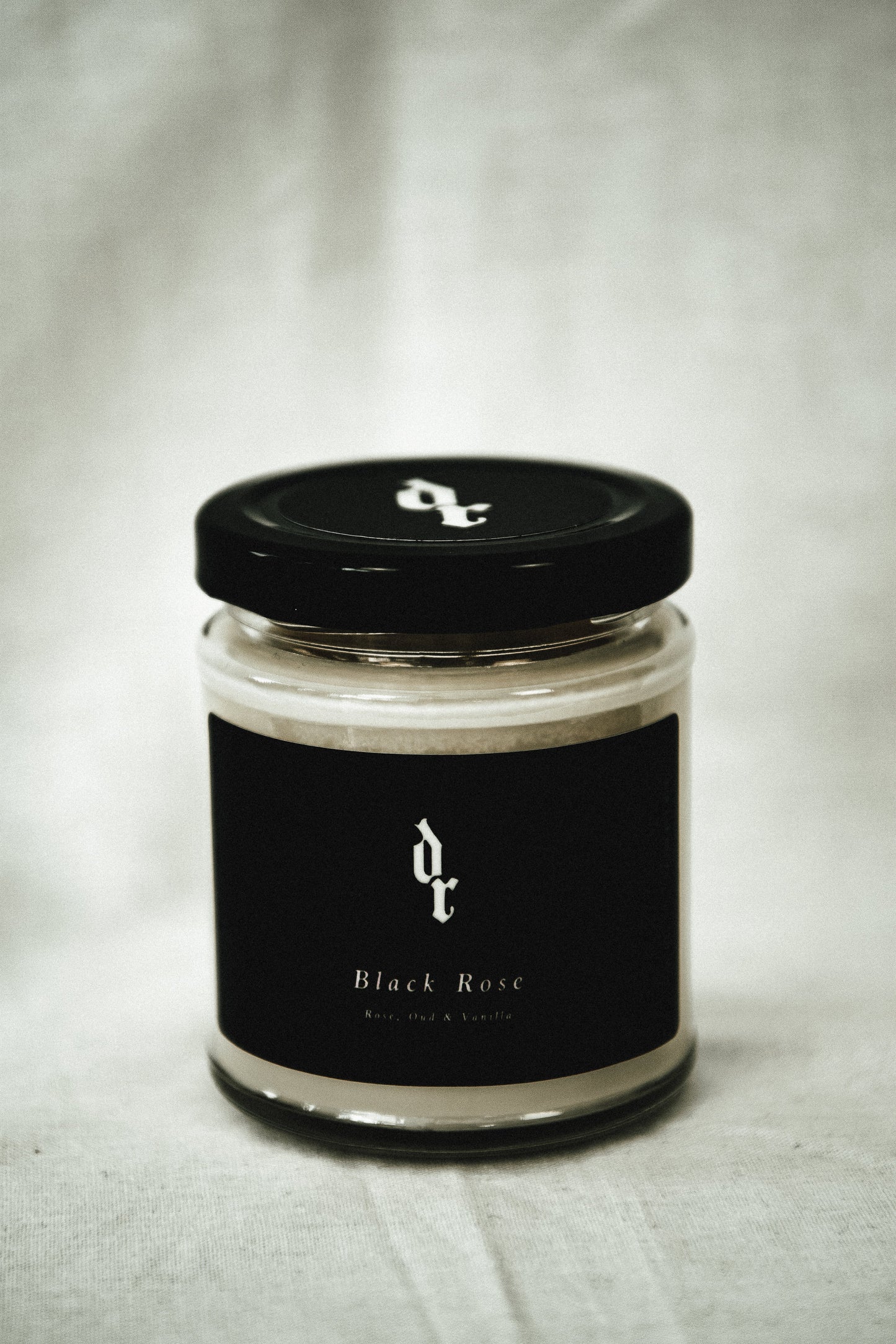 The Black Rose Candle
