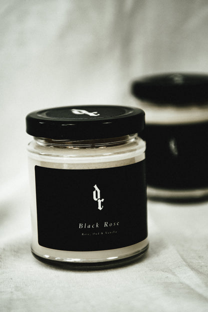 The Black Rose Candle