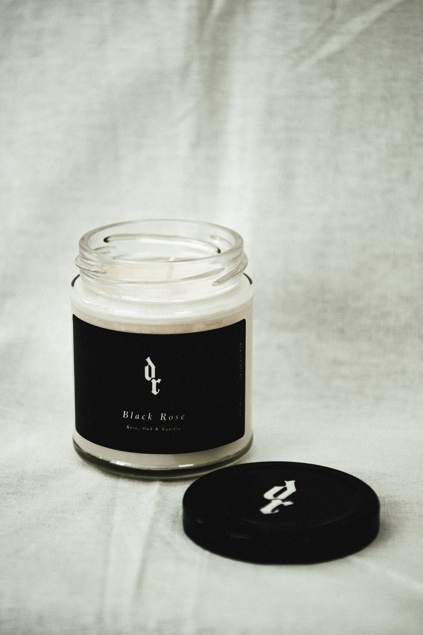 The Black Rose Candle