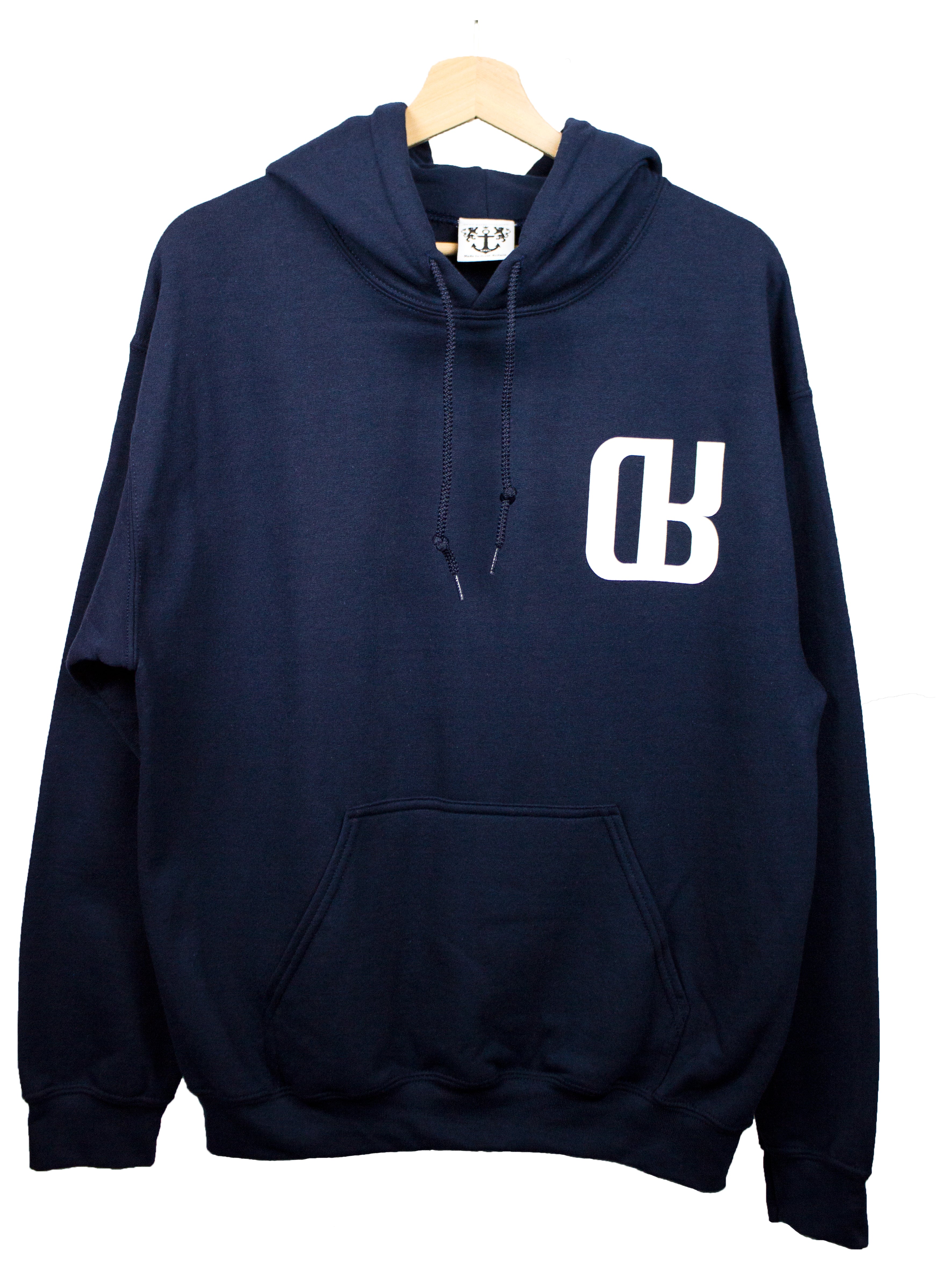 Dead Roses Clothing || Branded Hoodie // Navy Blue – Saint Dante