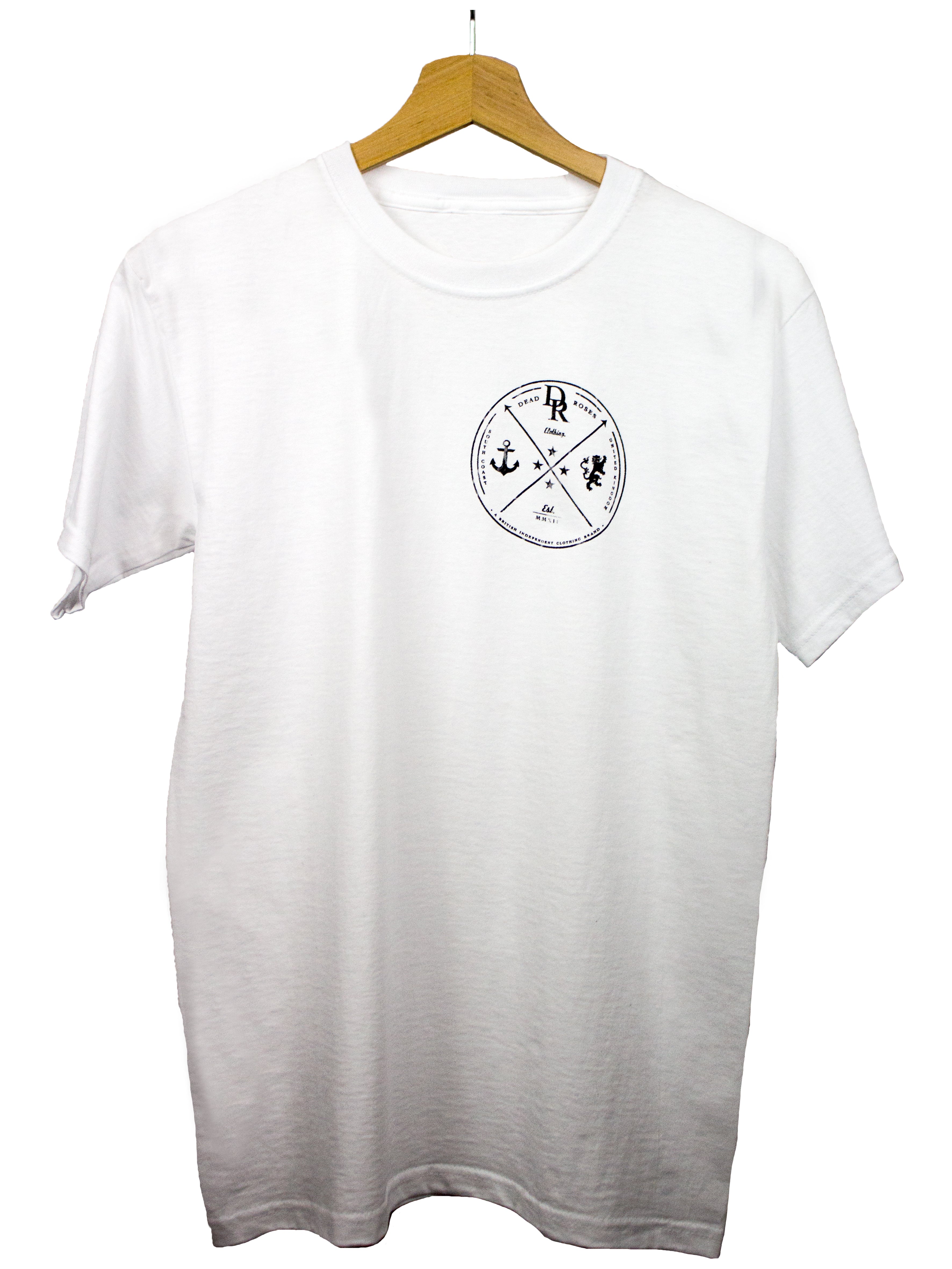 Dead Roses Clothing || Badge // White – Saint Dante