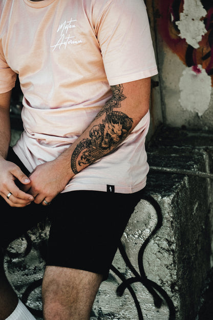 Pale Pink Scripture Tee