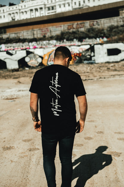 Black Scripture Tee