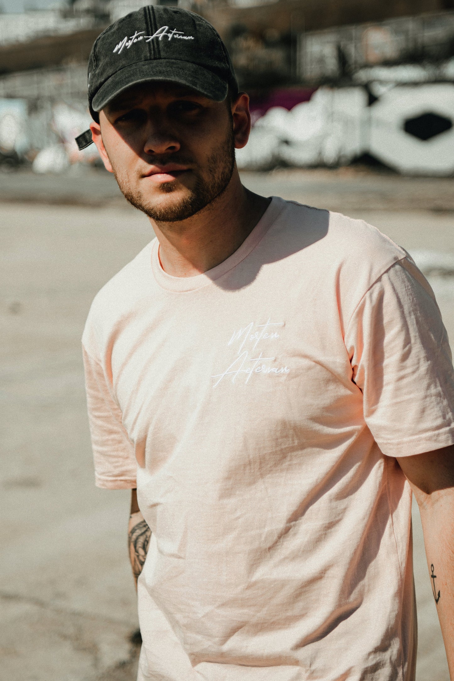 Pale Pink Scripture Tee