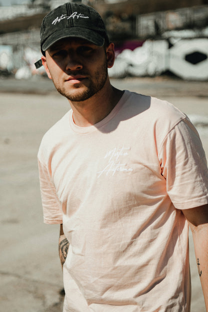 Pale Pink Scripture Tee