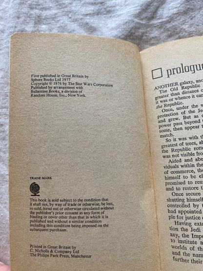 Star Wars: From the Adventures of Luke Skywalker