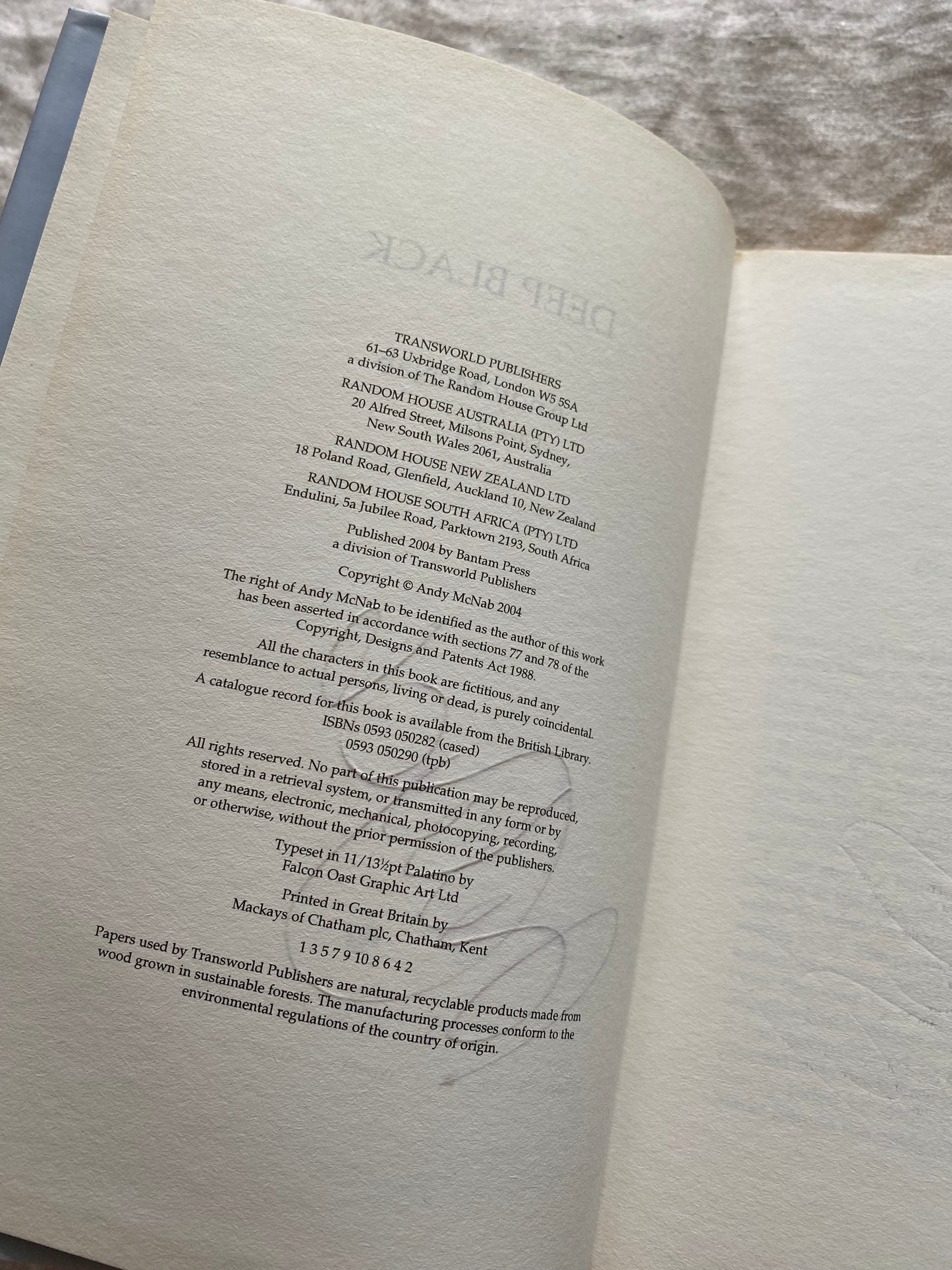 Deep Black (Nick Stone Series #7)