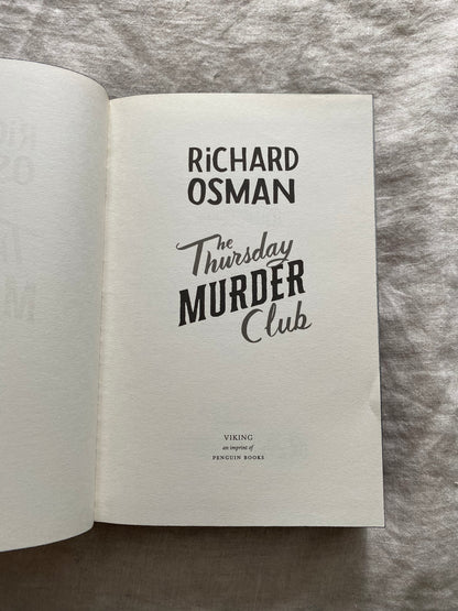 The Thursday Murder Club (Thursday Murder Club Series #1)