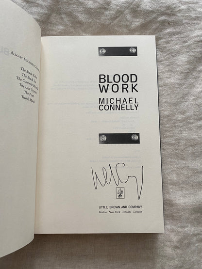 Blood Work (Terry McCaleb Series #1)