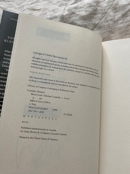 Blood Work (Terry McCaleb Series #1)