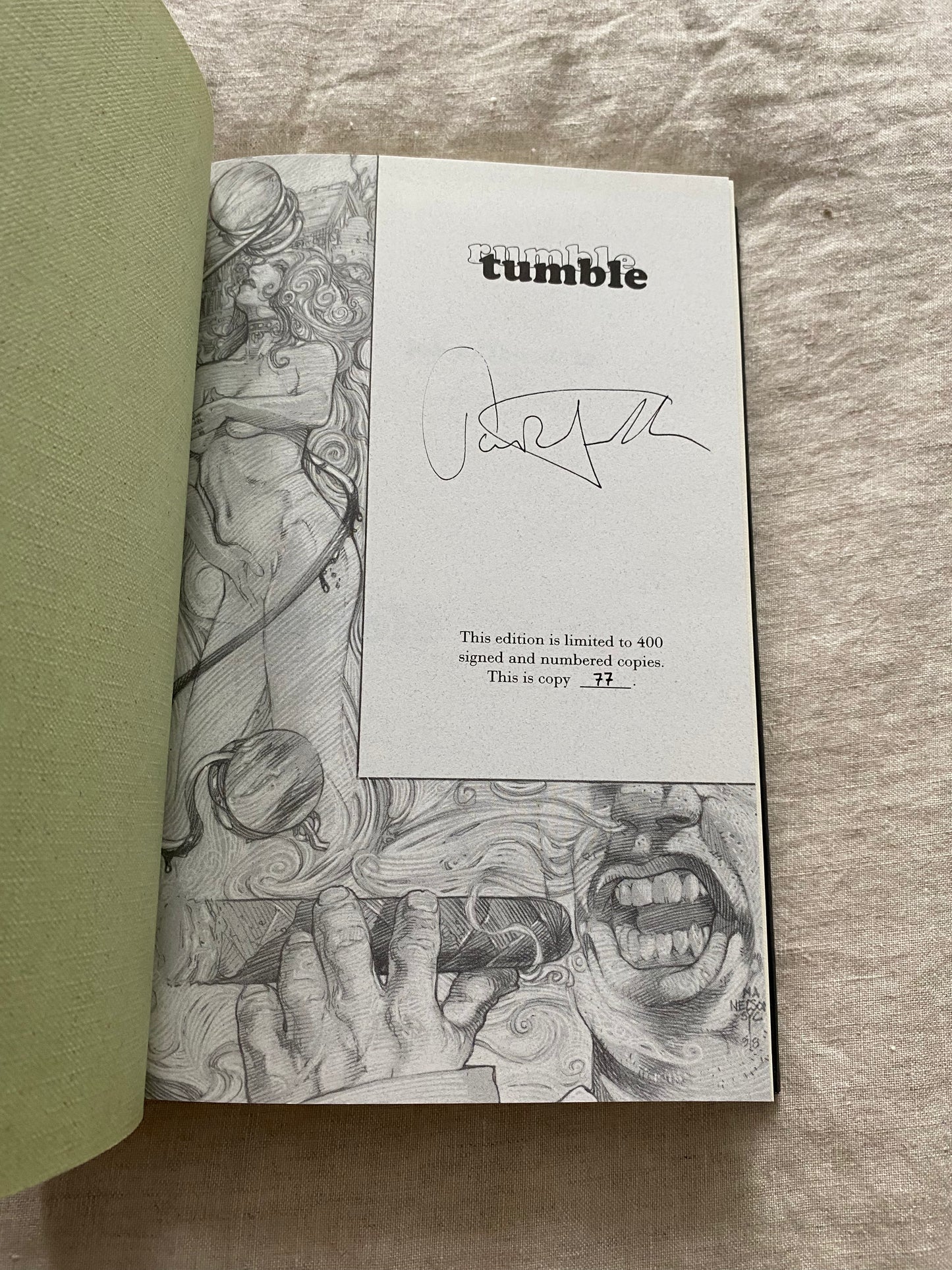 Rumble Tumble (Hap & Leonard Series #5) [No. 77 of 400]