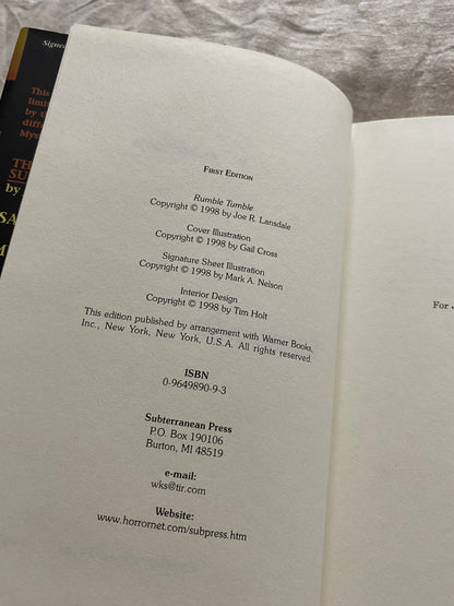 Rumble Tumble (Hap & Leonard Series #5) [No. 77 of 400]