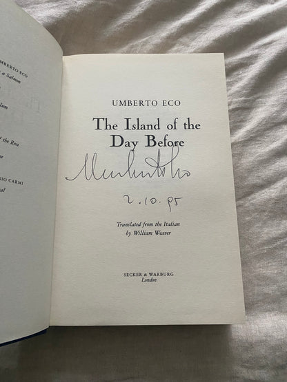 The Island of the Day Before