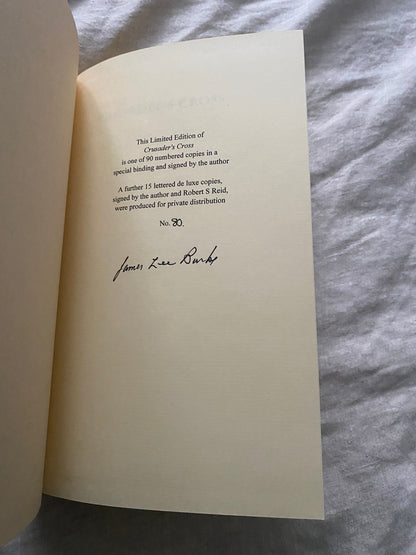 Crusader’s Cross (Dave Robicheaux Series #14) [Scorpion Press No. 80/90]