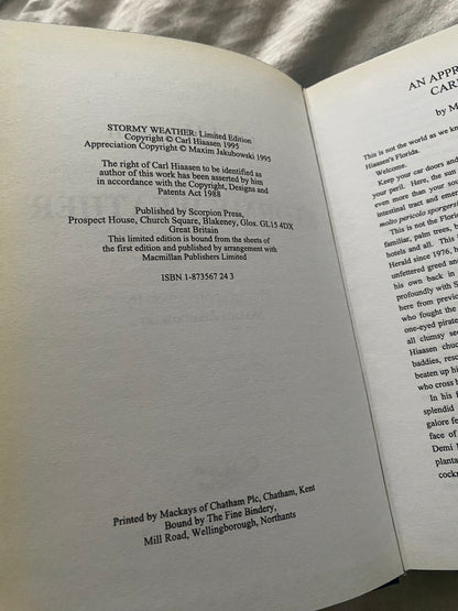 Stormy Weather [Scorpion Press No. 6/85]