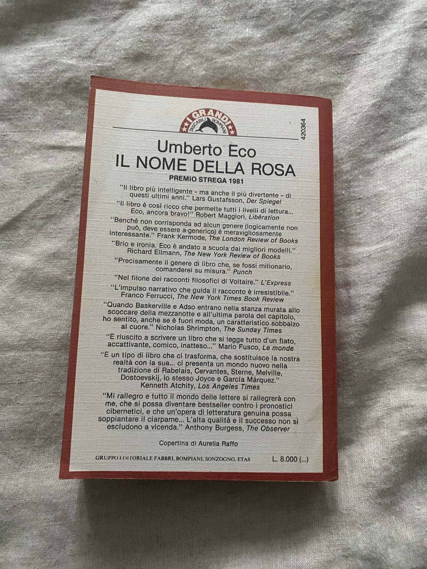 Il Nome della Rosa (I Grandi Tascabili Bompiani #33)