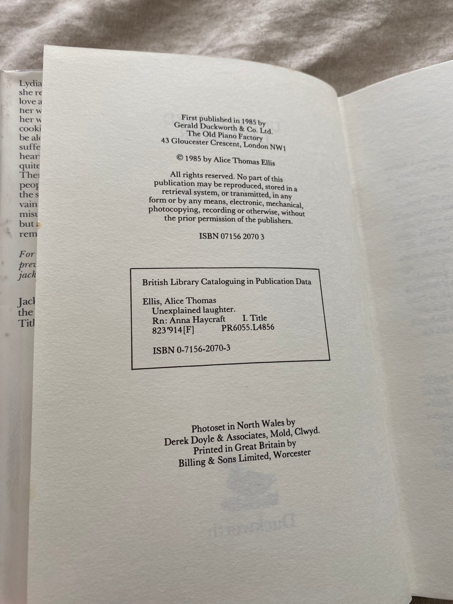 Unexplained Laughter