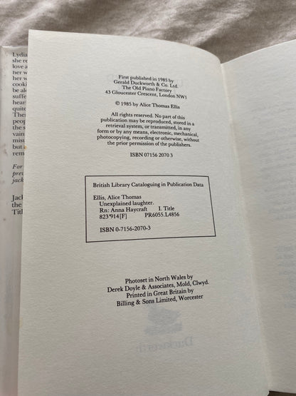 Unexplained Laughter