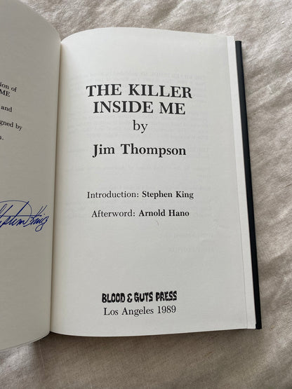 The Killer Inside Me (Blood & Guts Press Edition - No. 278 of 350)
