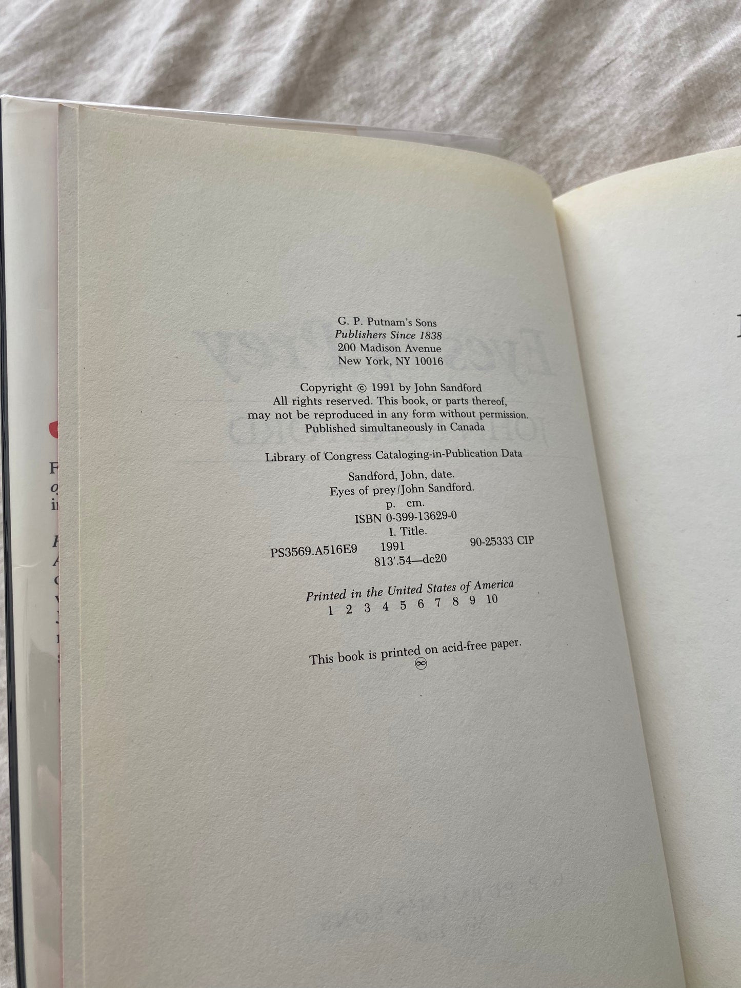 Eyes of Prey (Lucas Davenport Series #3)