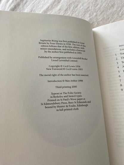 Sagittarius Rising (The Folio Society)