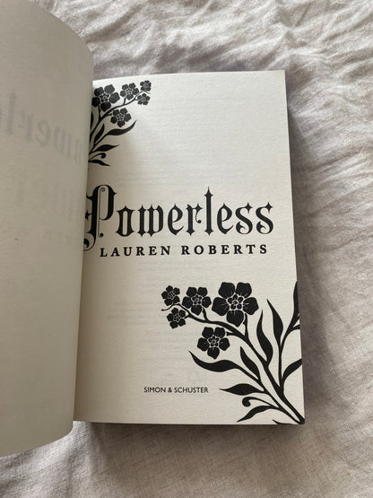 Powerless (The Powerless Trilogy #1)