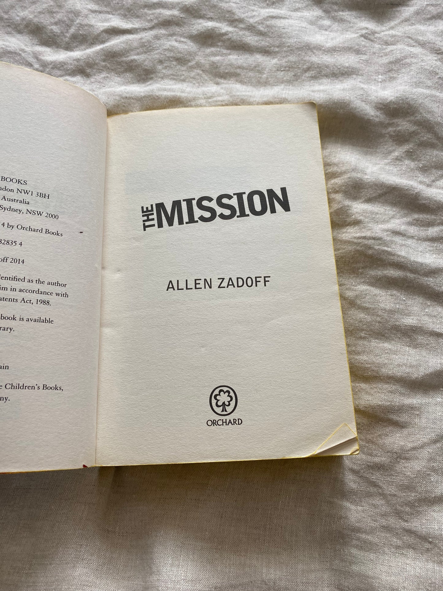 The Mission (The Unknown Assassin Series #2)