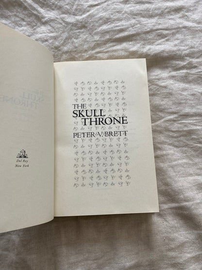 The Skull Throne (The Demon Cycle Series #4)