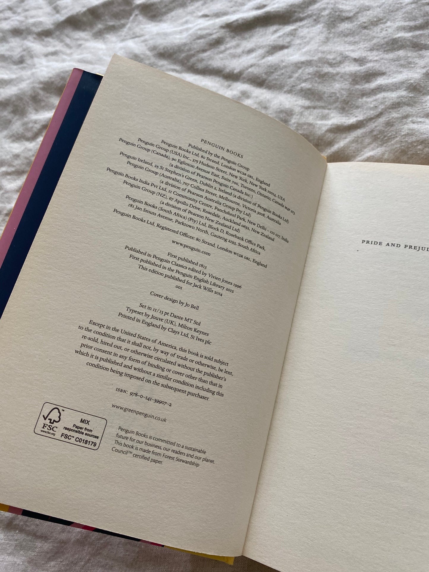 Pride & Prejudice (Jack Wills Edition)