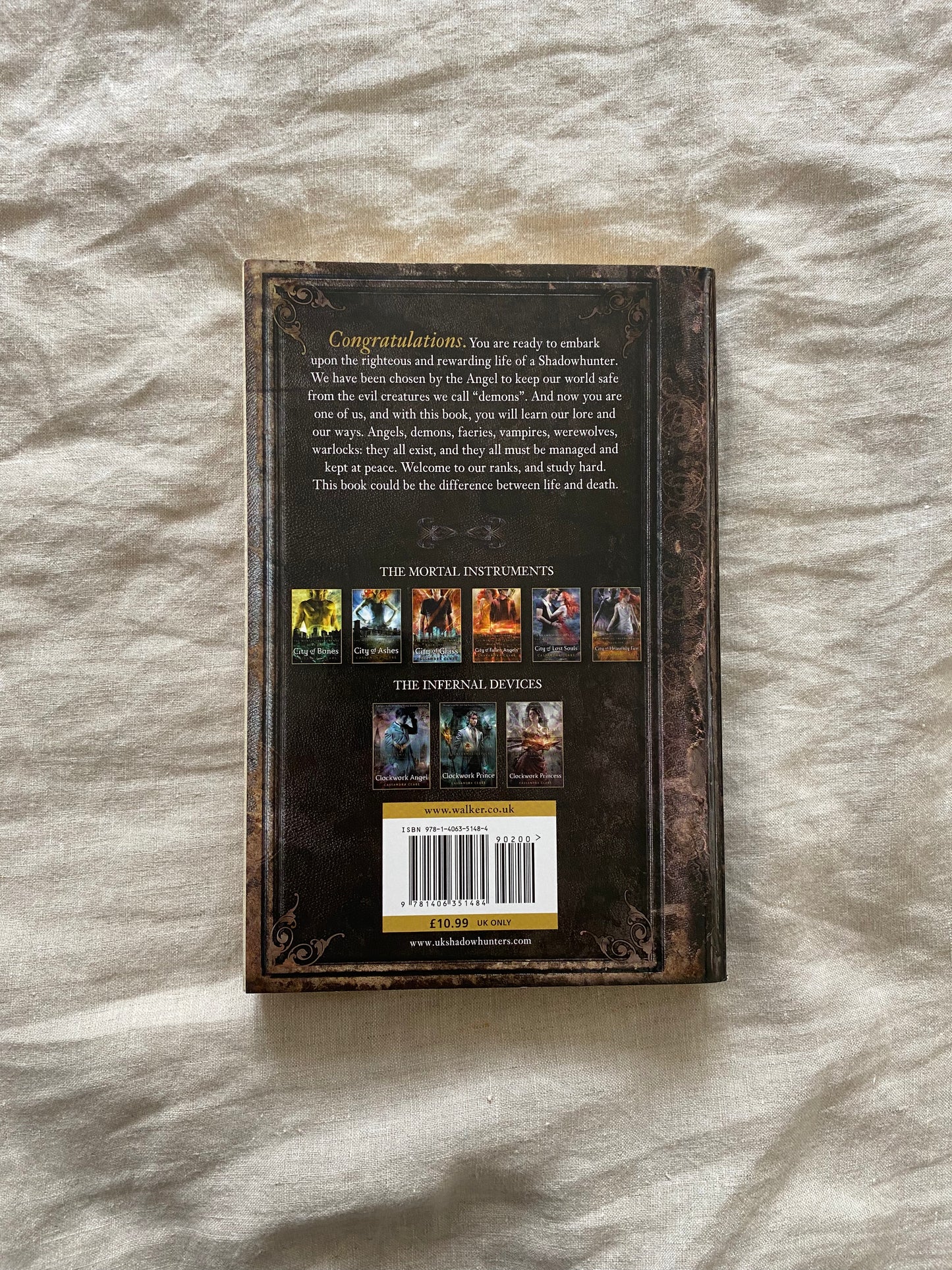 The Shadowhunter's Codex (The Shadowhunter Chronicles: Companion Book)