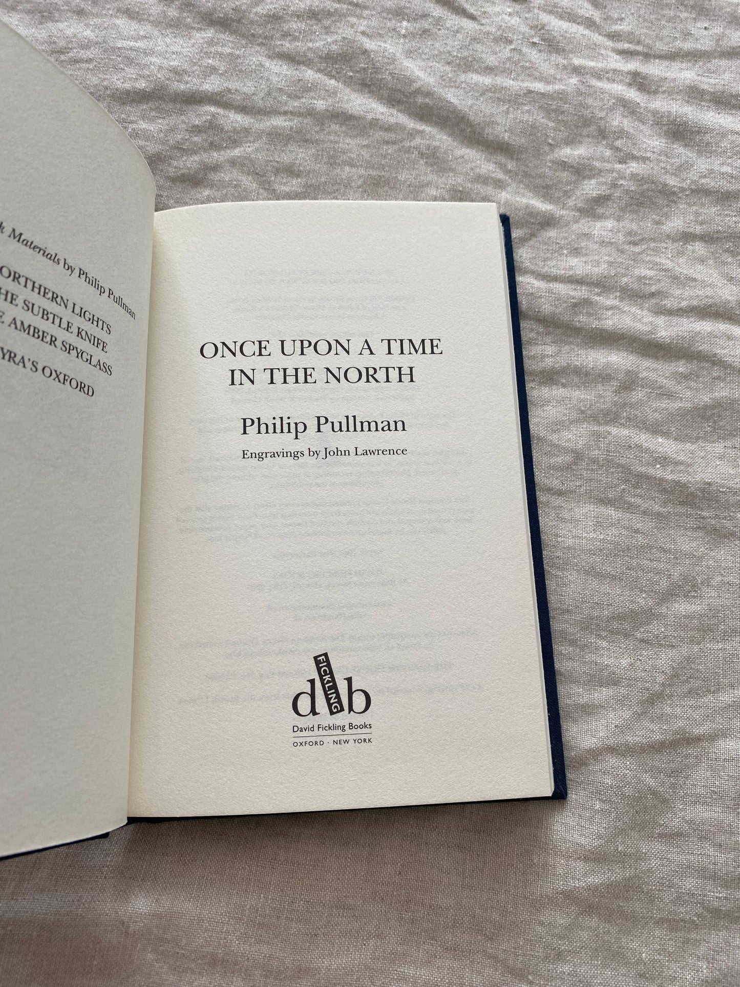 Once Upon a Time in the North (His Dark Materials Prequel #0.5)