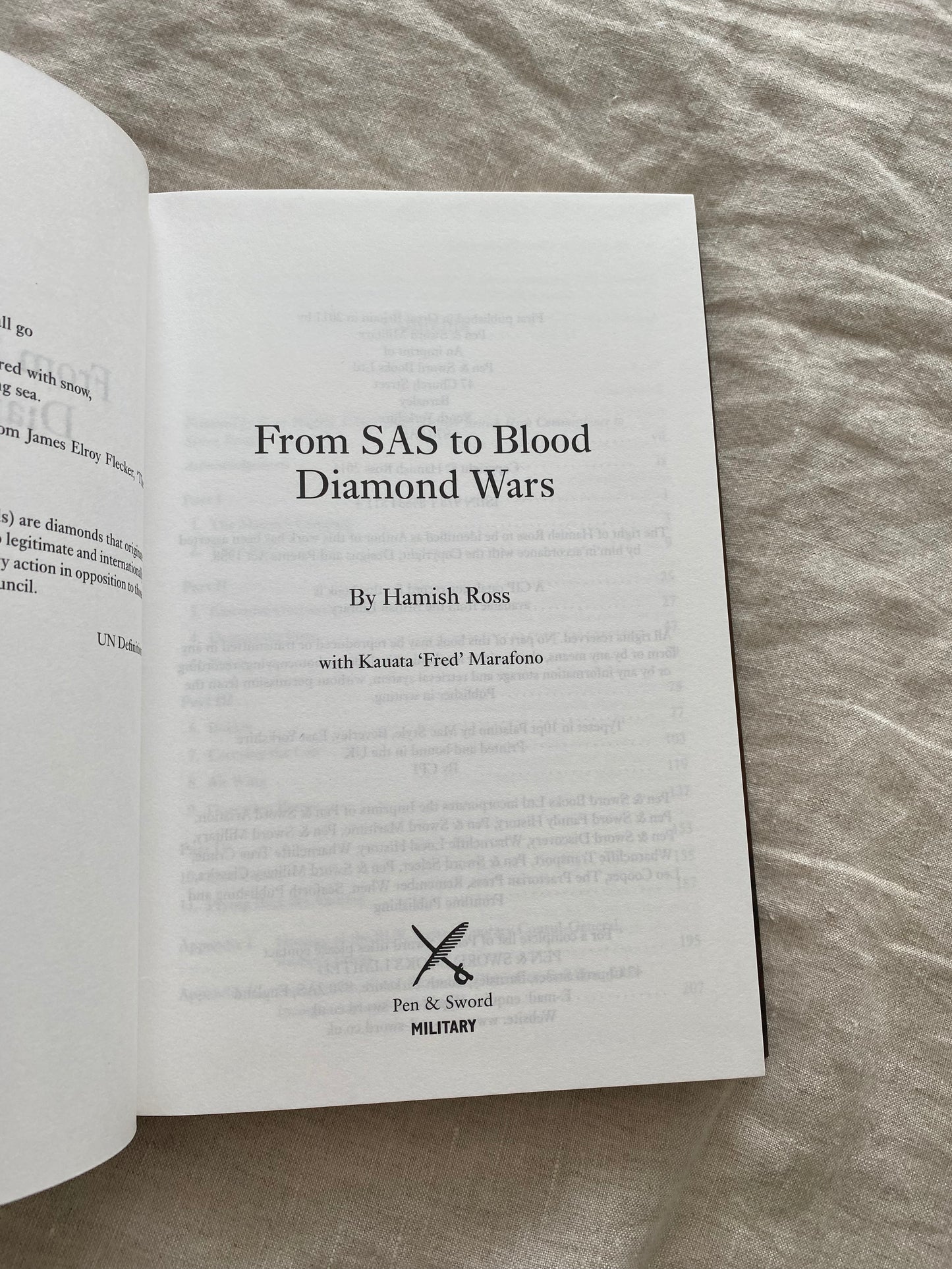 From SAS to Blood Diamond Wars