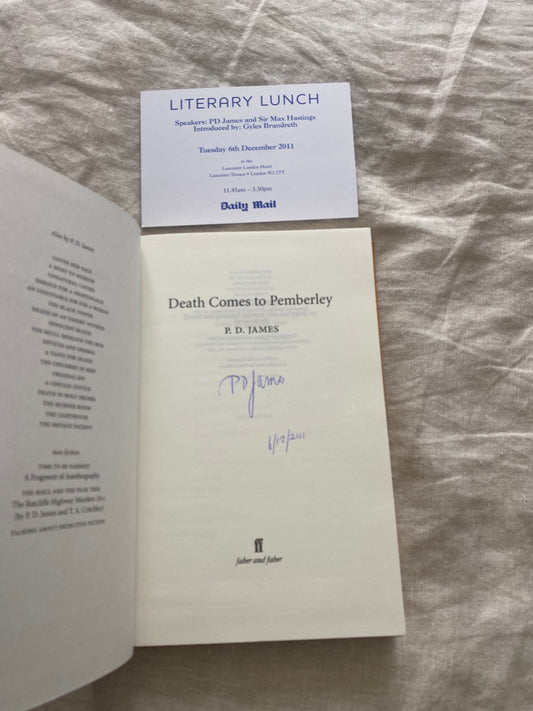 Death Comes to Pemberley
