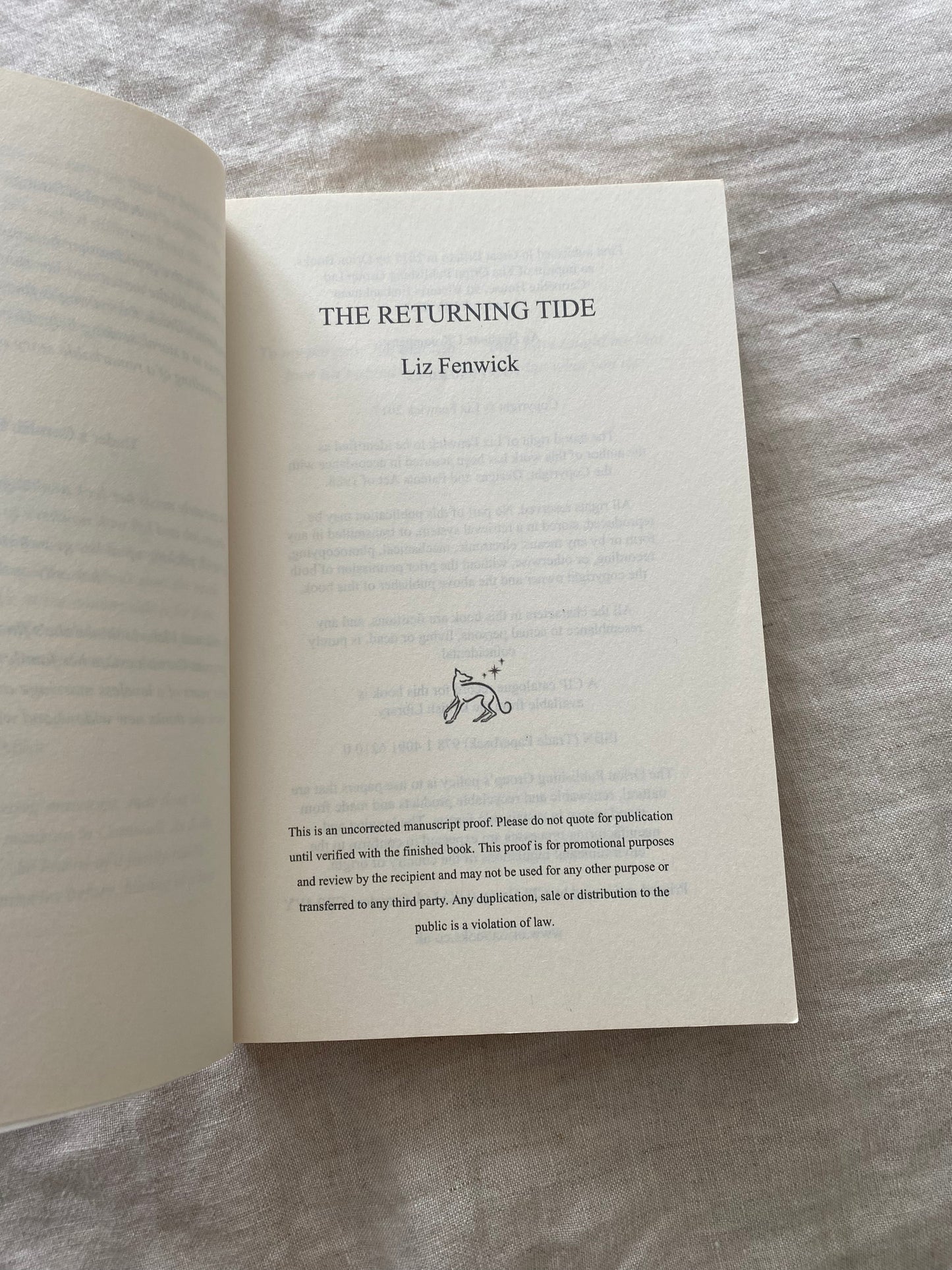 The Returning Tide