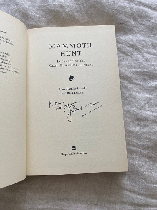 Mammoth Hunt: In Search of the Giant Elephants of Nepal