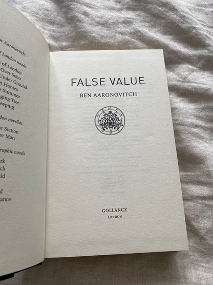 False Value (Rivers of London Series #8)
