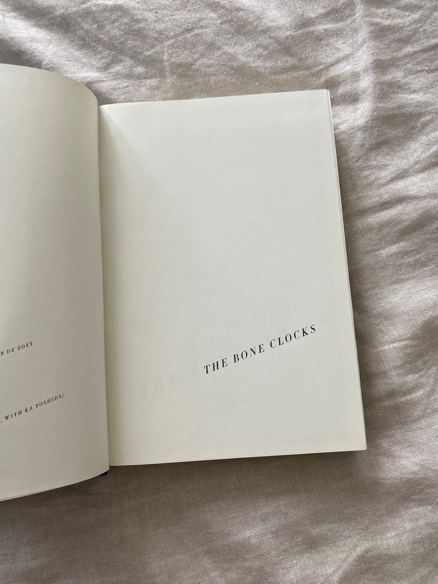 The Bone Clocks