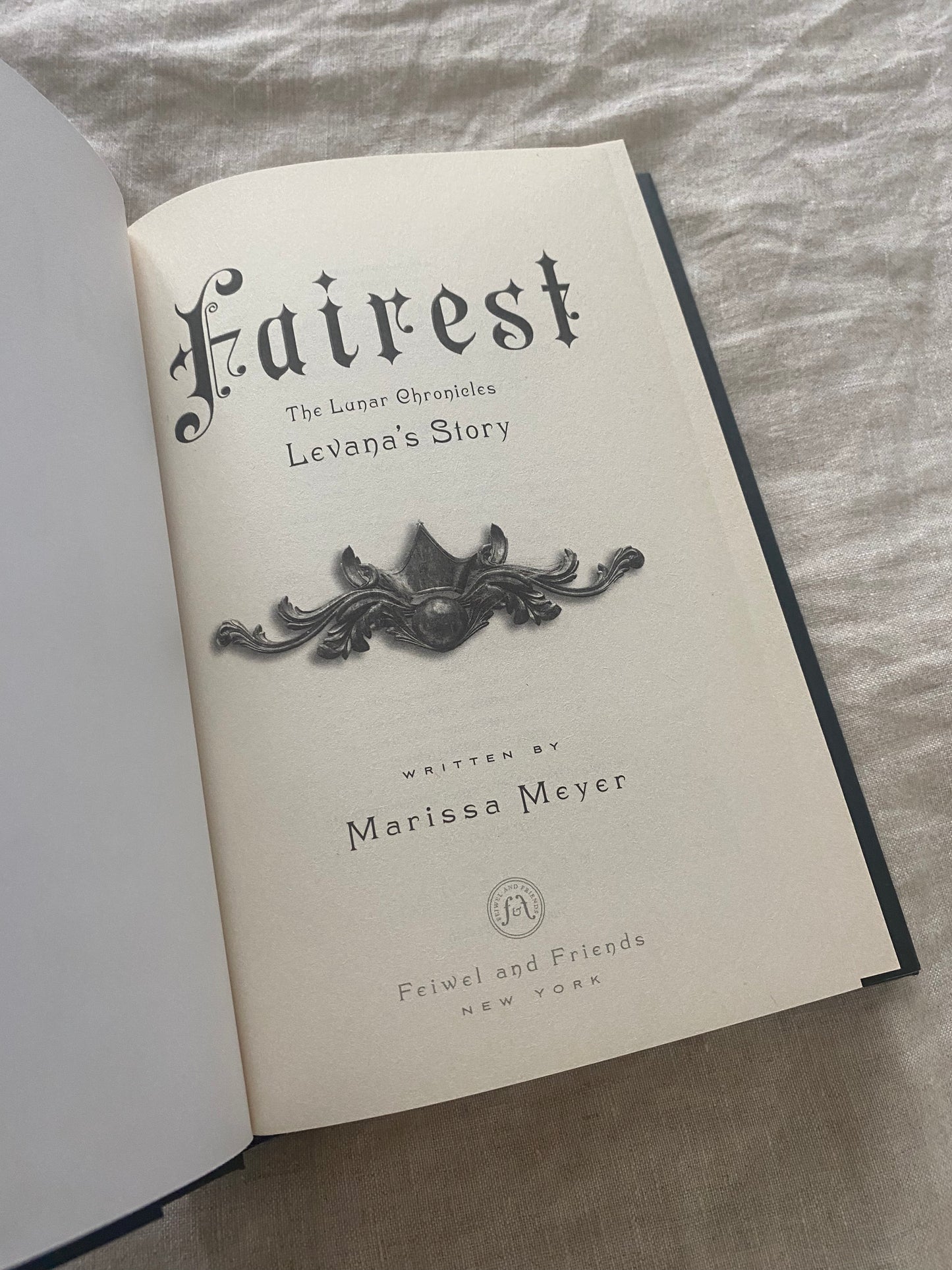 Fairest: Levana's Story (The Lunar Chronicles Prequel #3.5)