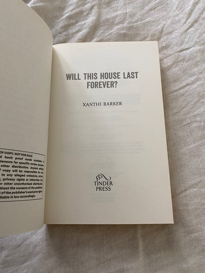 Will This House Last Forever?