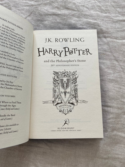 Harry Potter and the Philosopher's Stone - Ravenclaw Edition (Harry Potter House Editions)