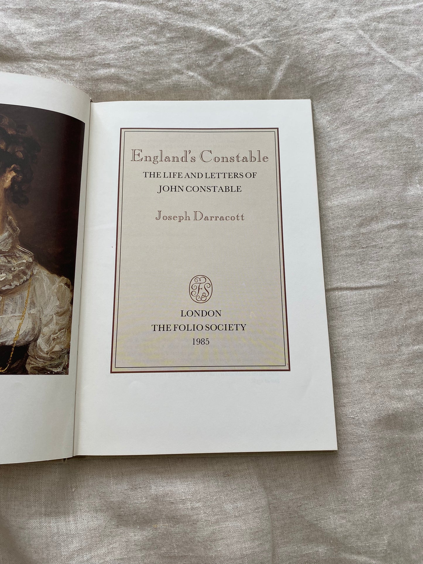 England's Constable: The Life and Letters of John Constable (The Folio Society)