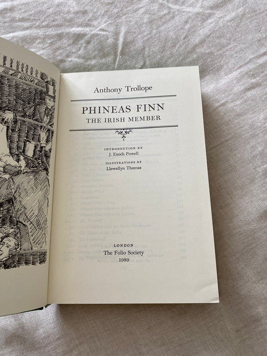 Phineas Finn, The Irish Member (The Palliser Novels Series #2) (The Folio Society)