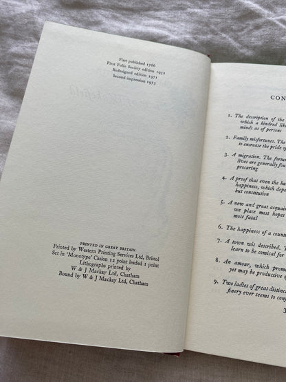 The Vicar of Wakefield (The Folio Society)