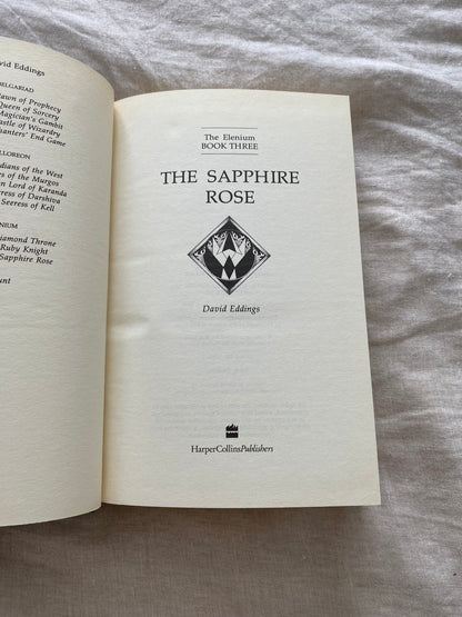 The Sapphire Rose (The Elenium Series #3)